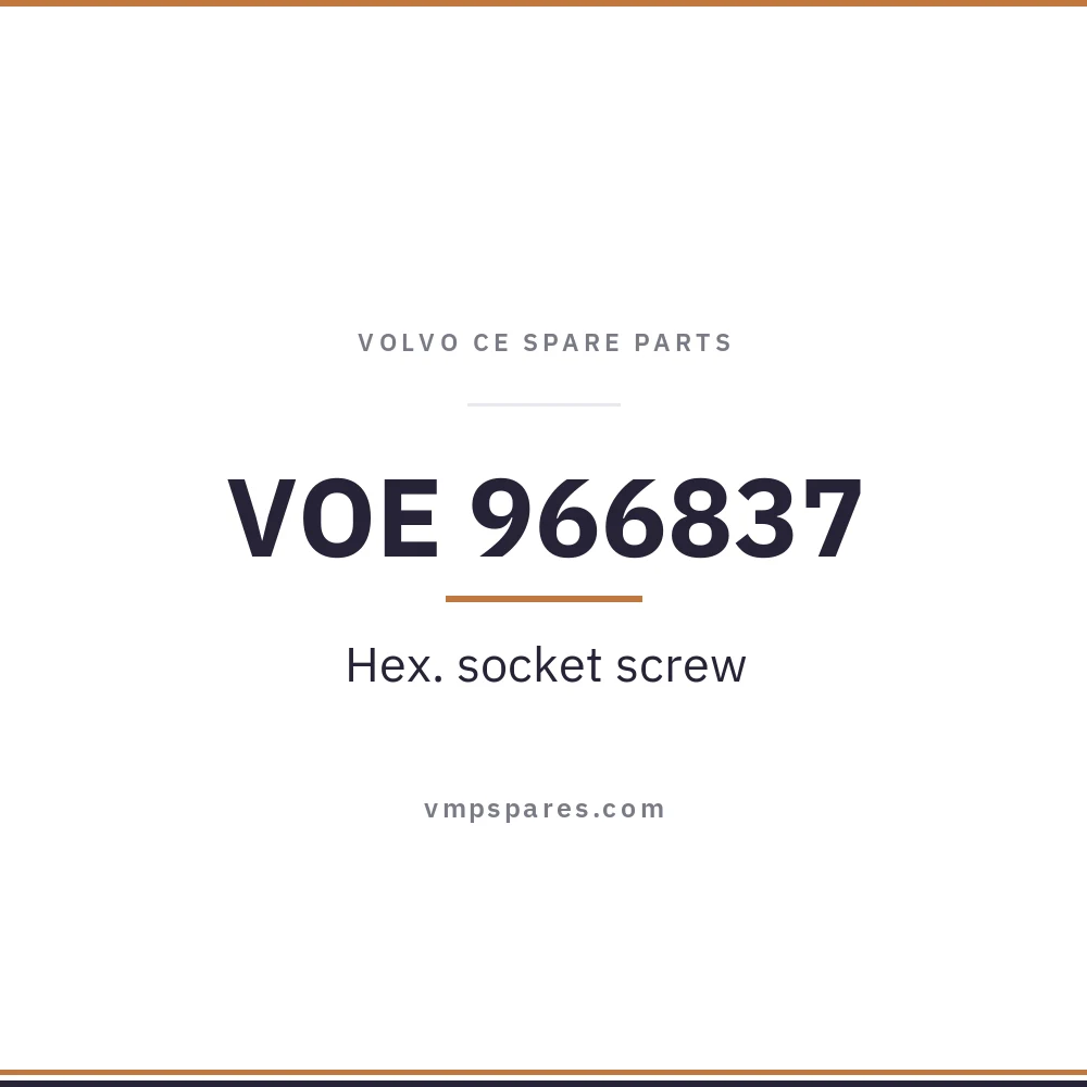 VOE 966837 – Hex. socket screw