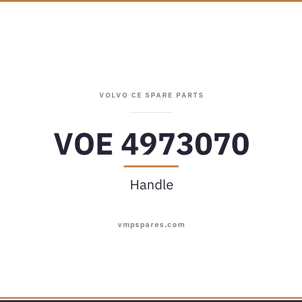 VOE 4973070 – Handle