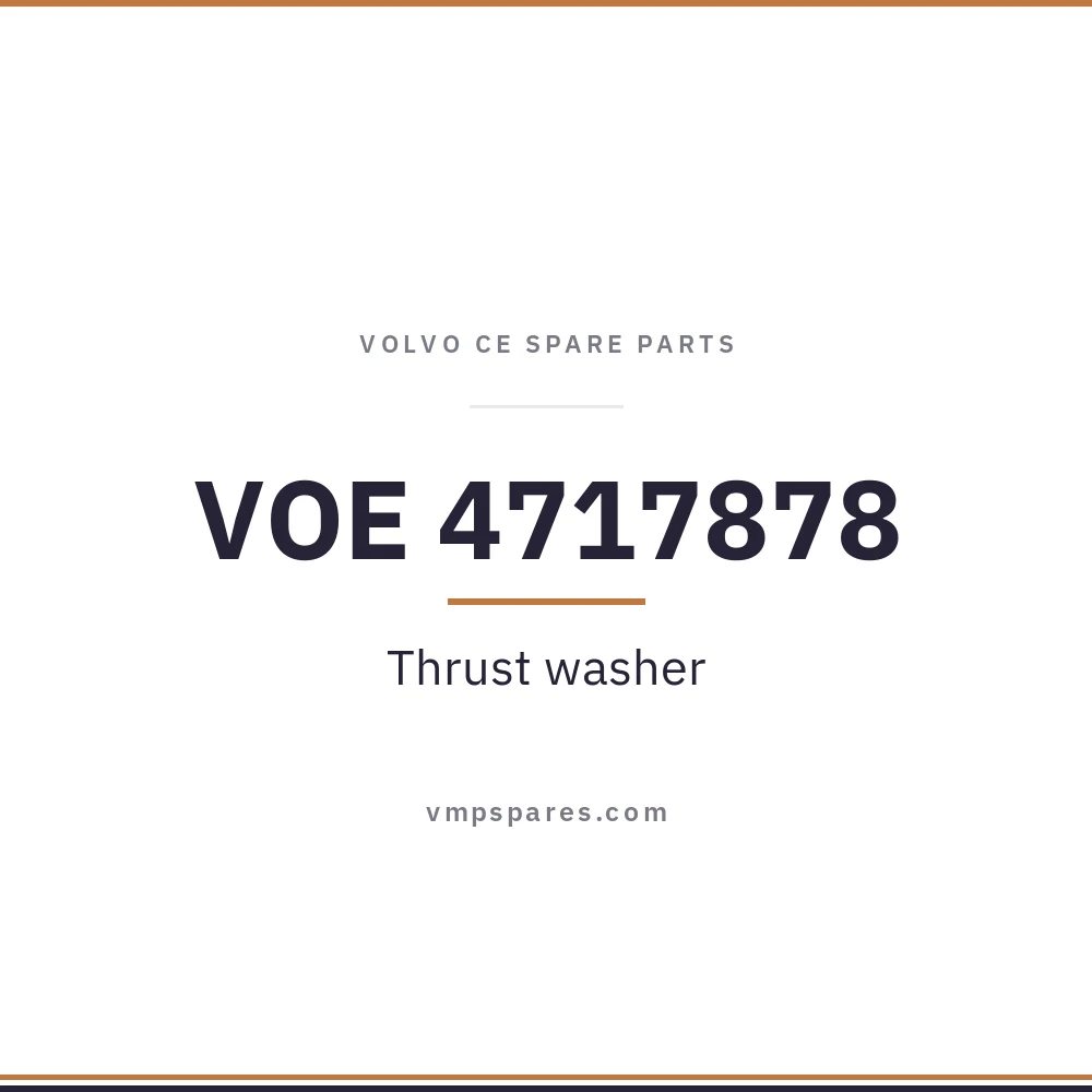 VOE 4717878 – Thrust washer
