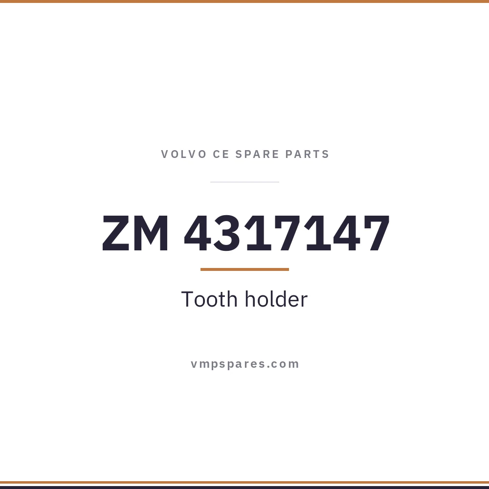 ZM 4317147 – Tooth holder