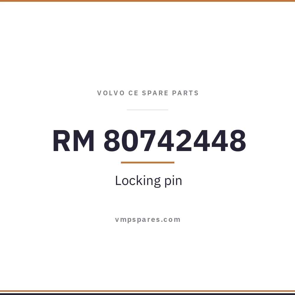 RM 80742448 – Locking pin