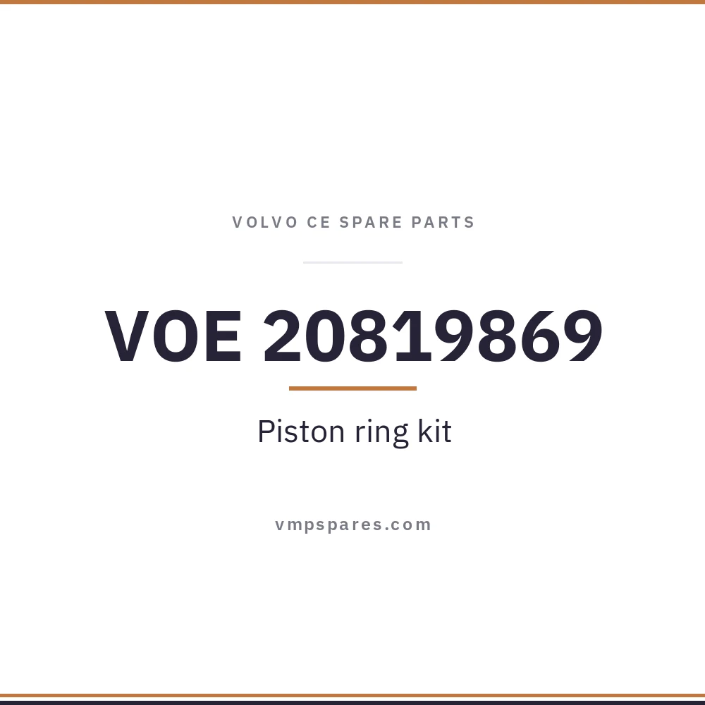 VOE 20819869 – Piston ring kit