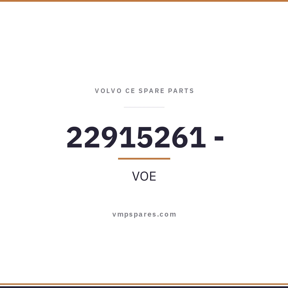 VOE 22915261 –