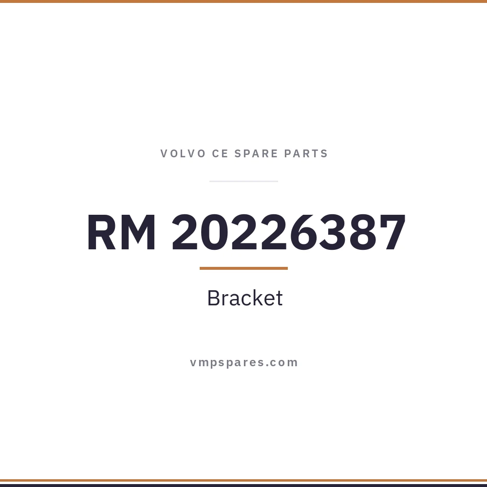 RM 20226387 – Bracket