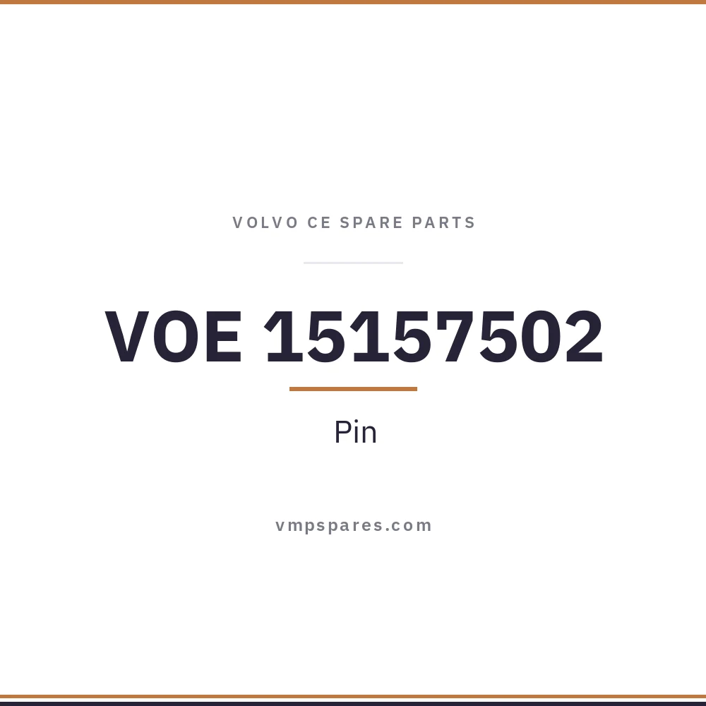 VOE 15157502 – Pin