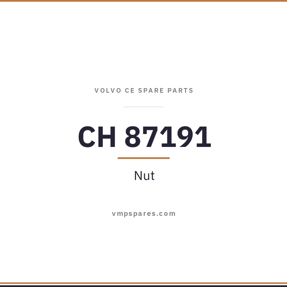 CH 87191 – Nut