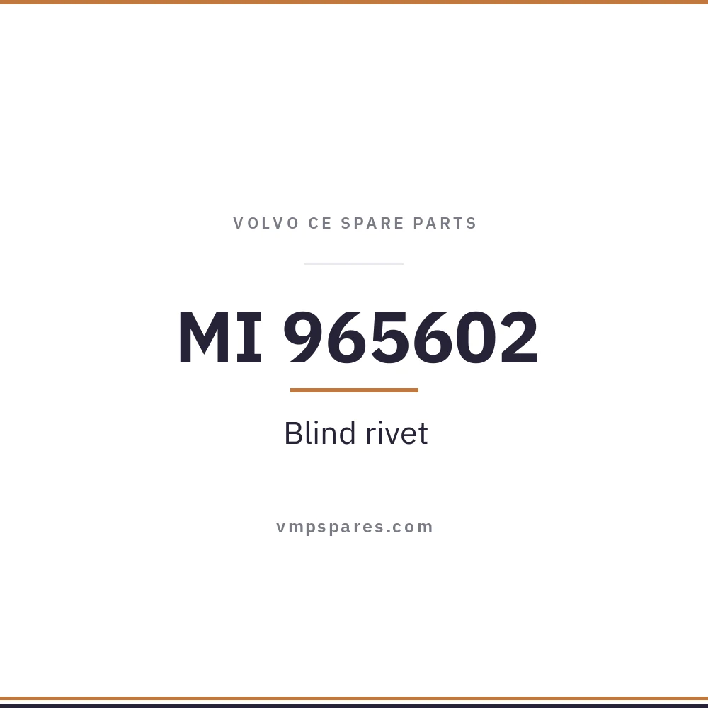 MI 965602 – Blind rivet