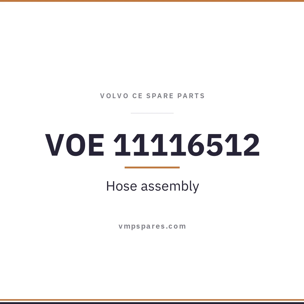 VOE 11116512 – Hose assembly
