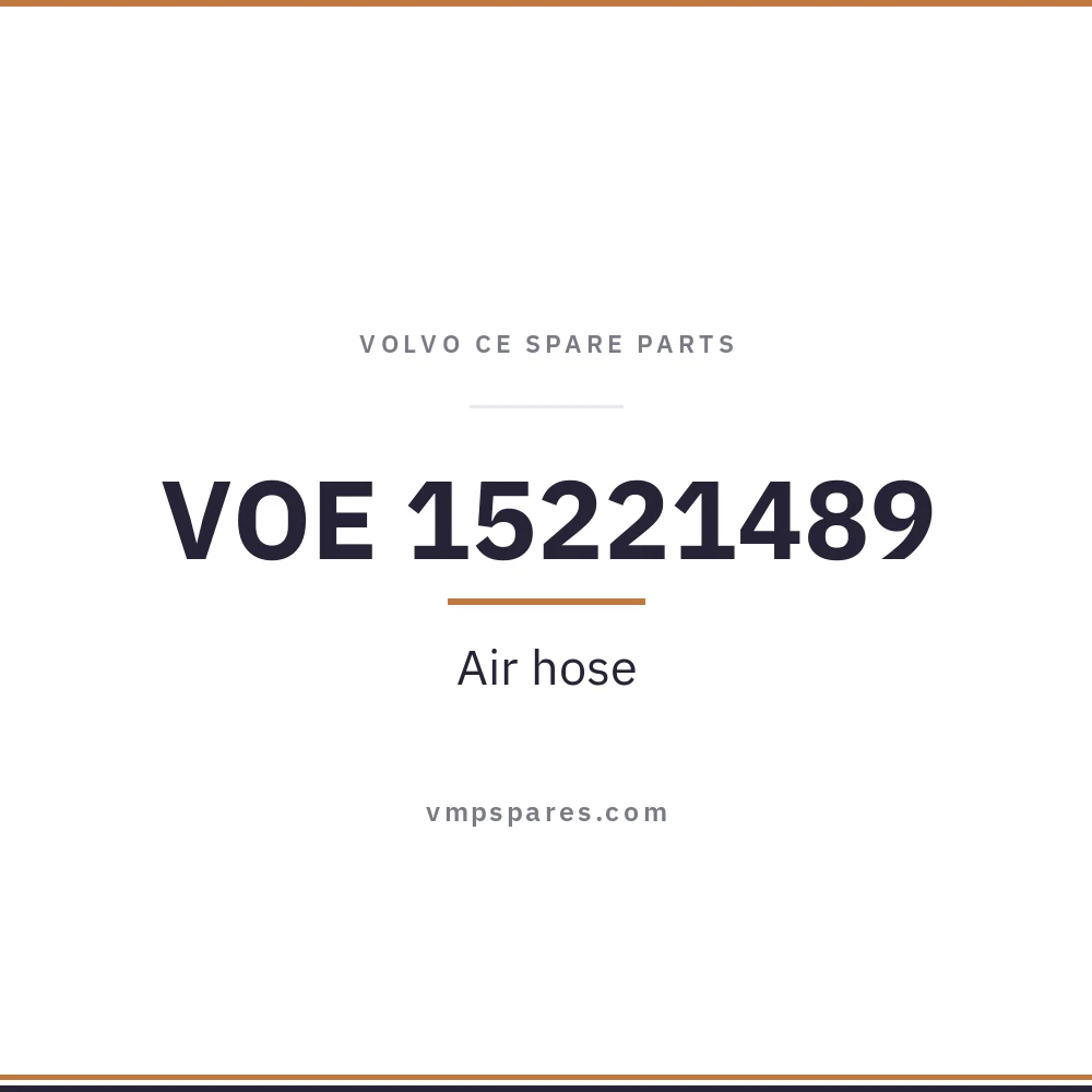 VOE 15221489 – Air hose