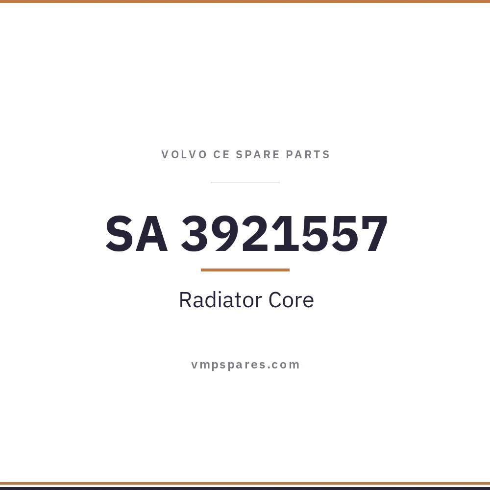 SA 3921557 – Radiator Core