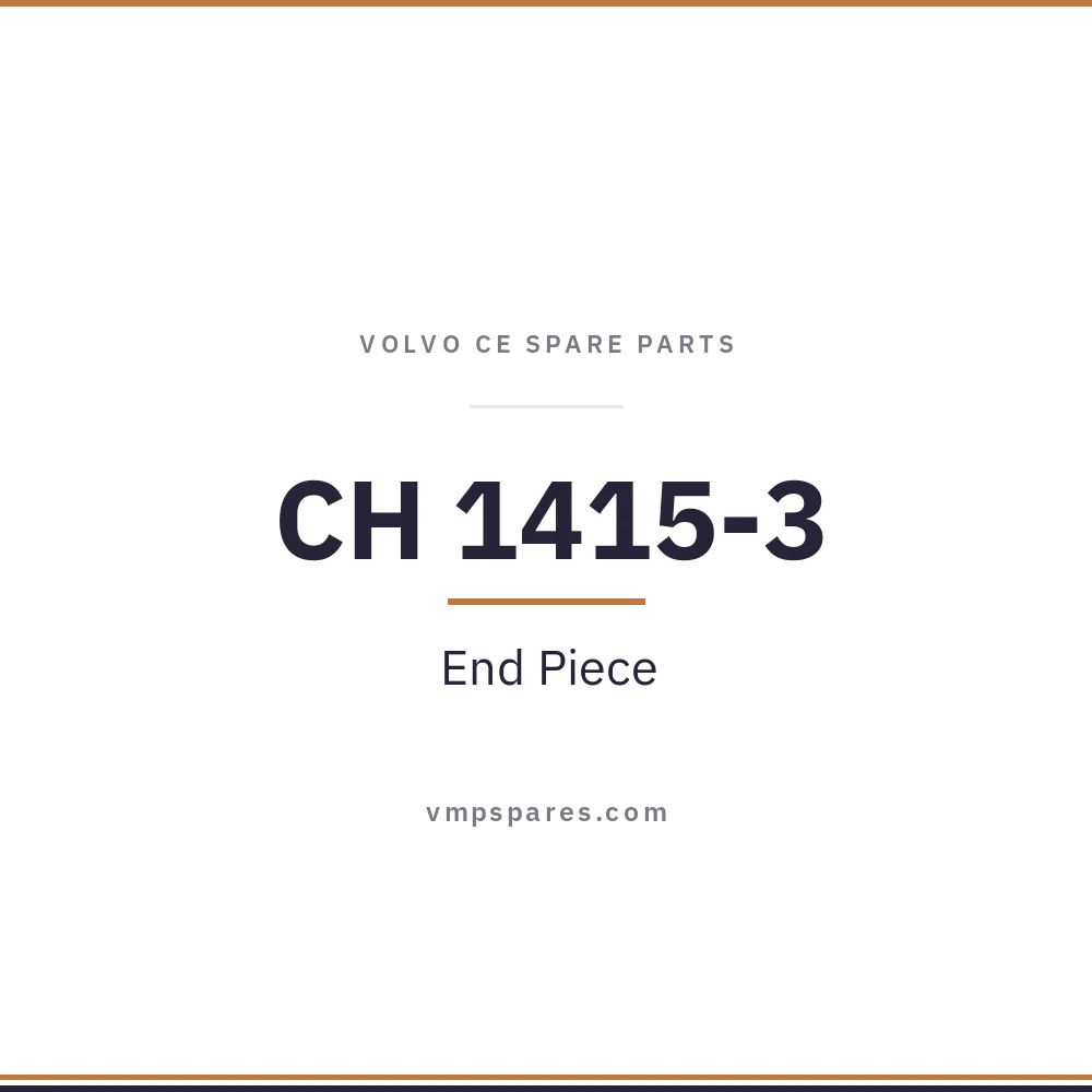 CH 1415-3 – End Piece