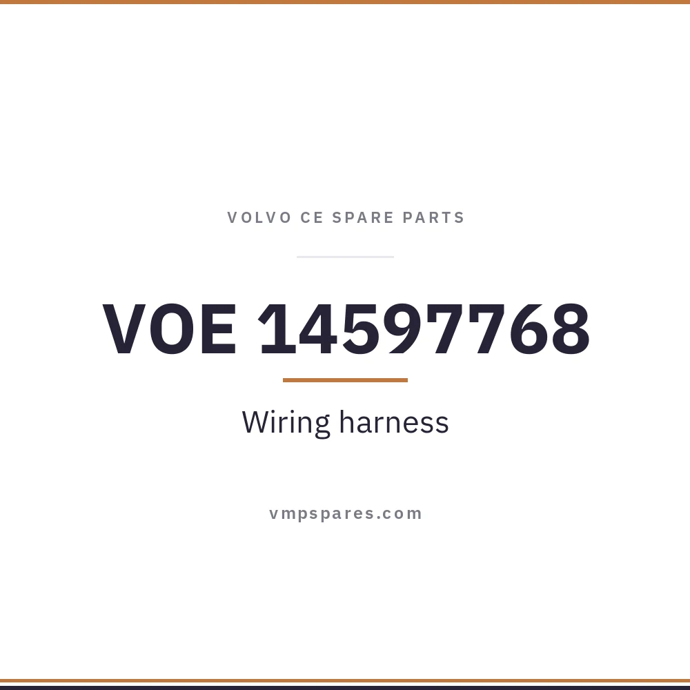 VOE 14597768 – Wiring harness