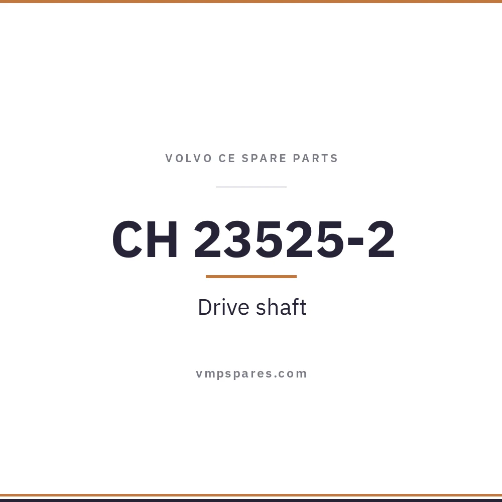 CH 23525-2 – Drive shaft
