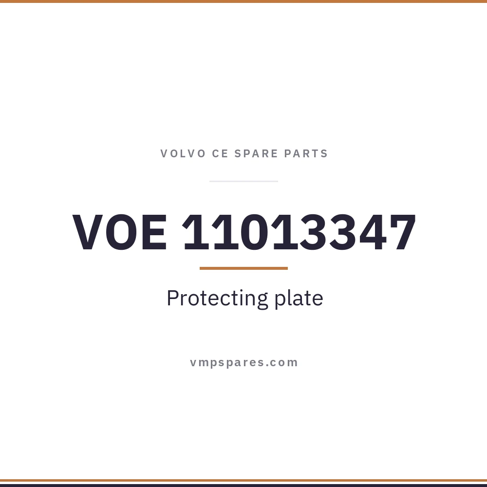 VOE 11013347 – Protecting plate