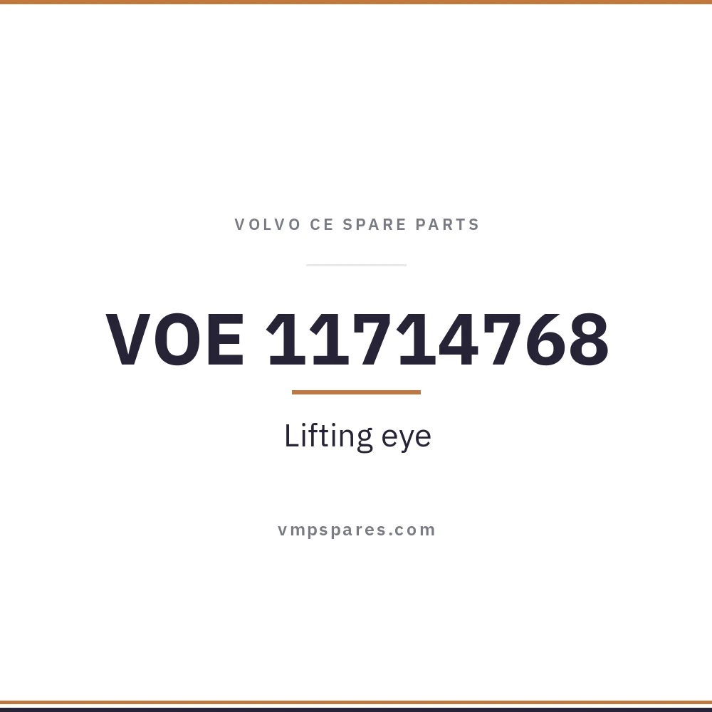 VOE 11714768 – Lifting eye