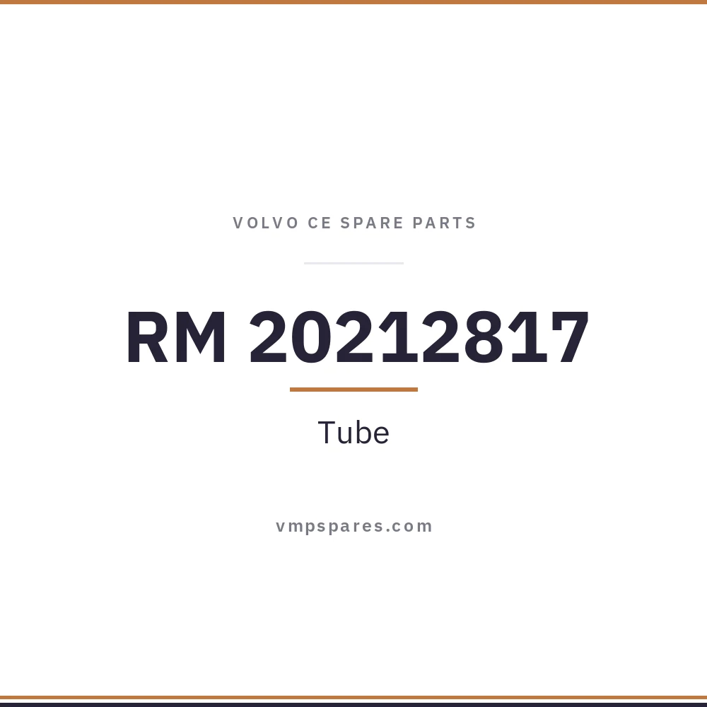 RM 20212817 – Tube