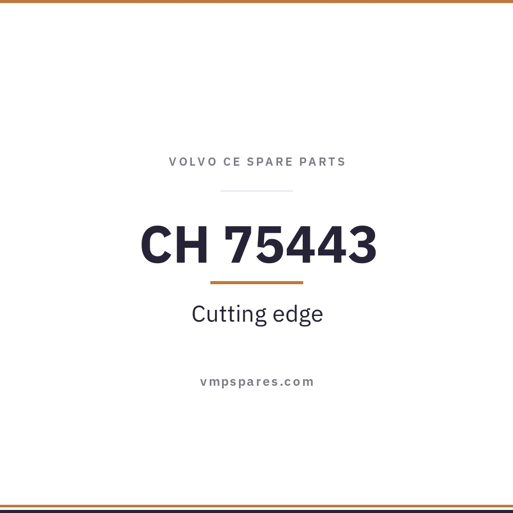 CH 75443 – Cutting edge