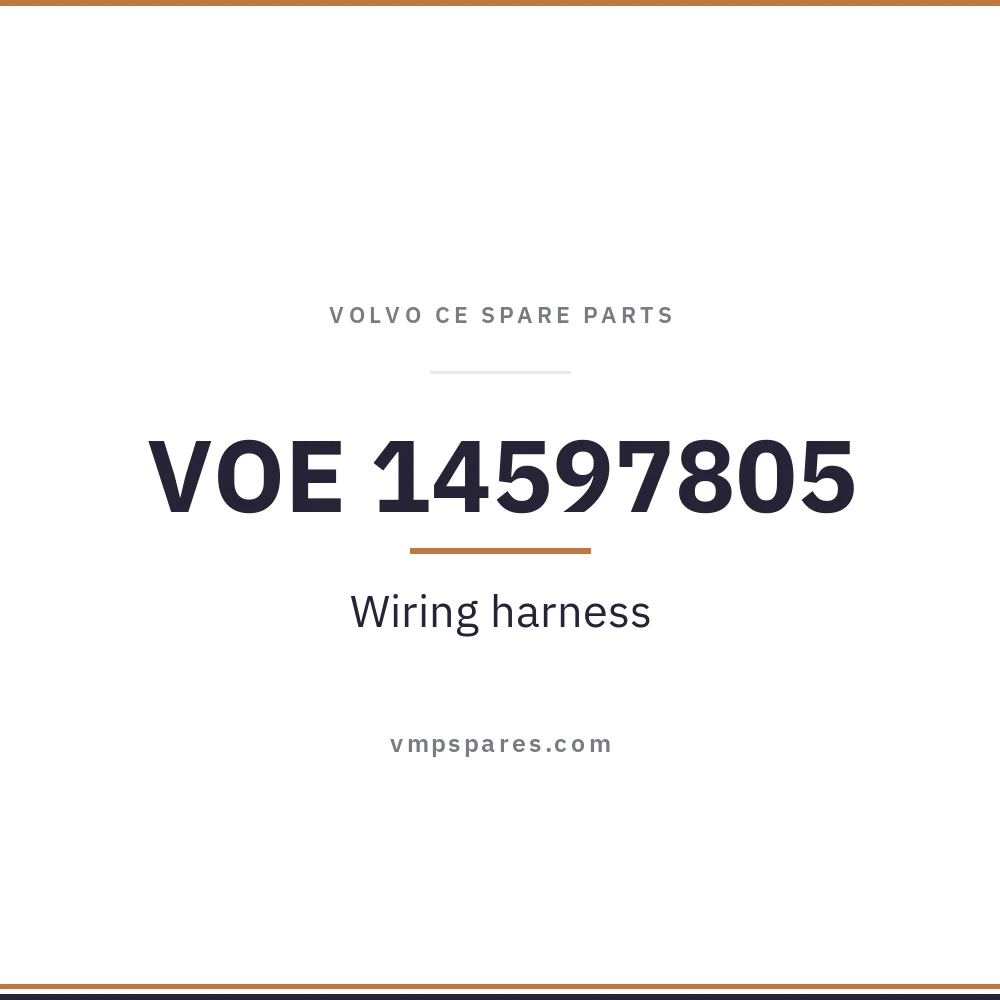 VOE 14597805 – Wiring harness