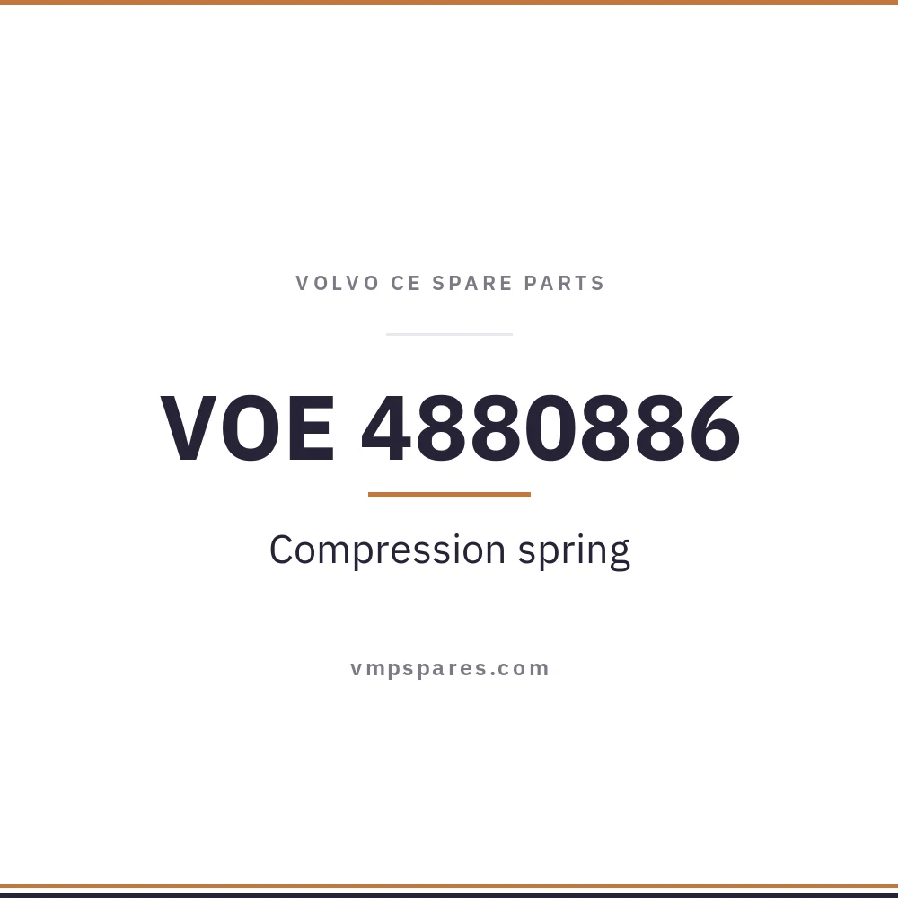 VOE 4880886 – Compression spring