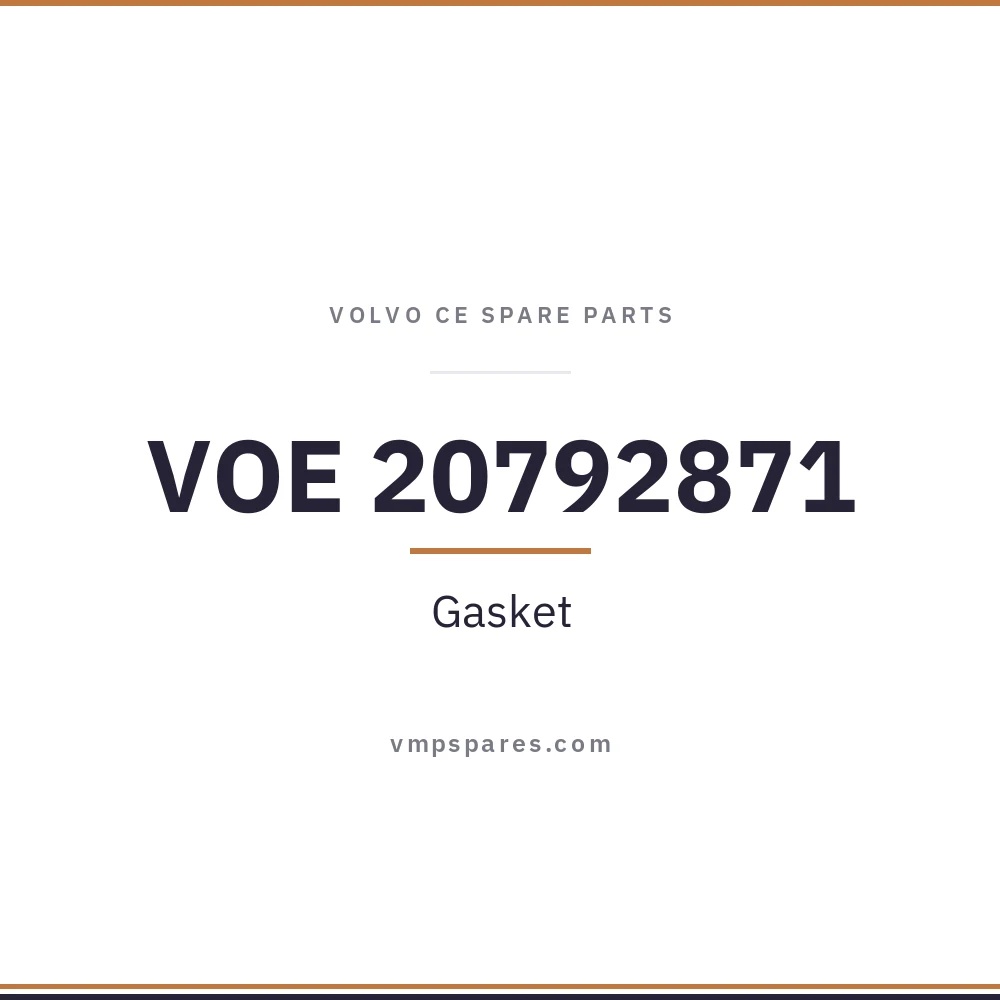 VOE 20792871 – Gasket