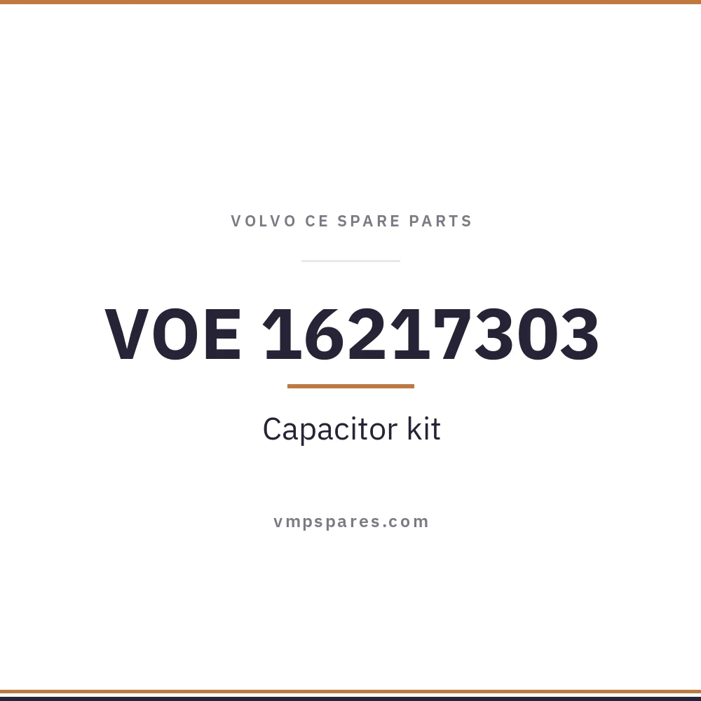 VOE 16217303 – Capacitor kit