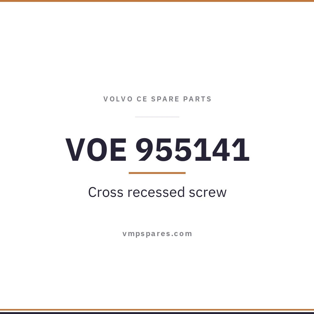 VOE 955141 – Cross recessed screw