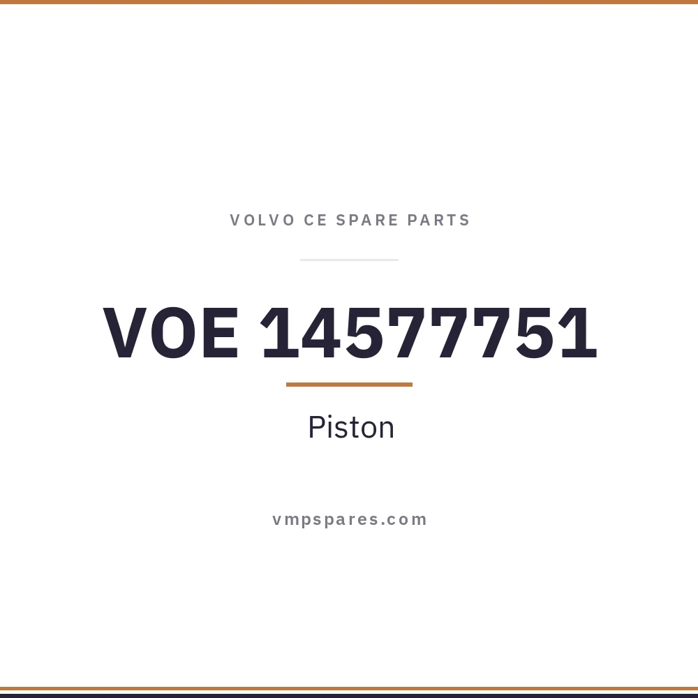 VOE 14577751 – Piston