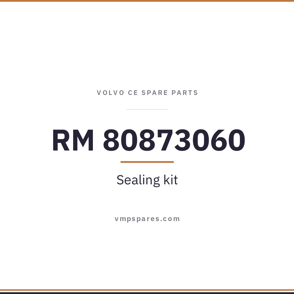 RM 80873060 – Sealing kit