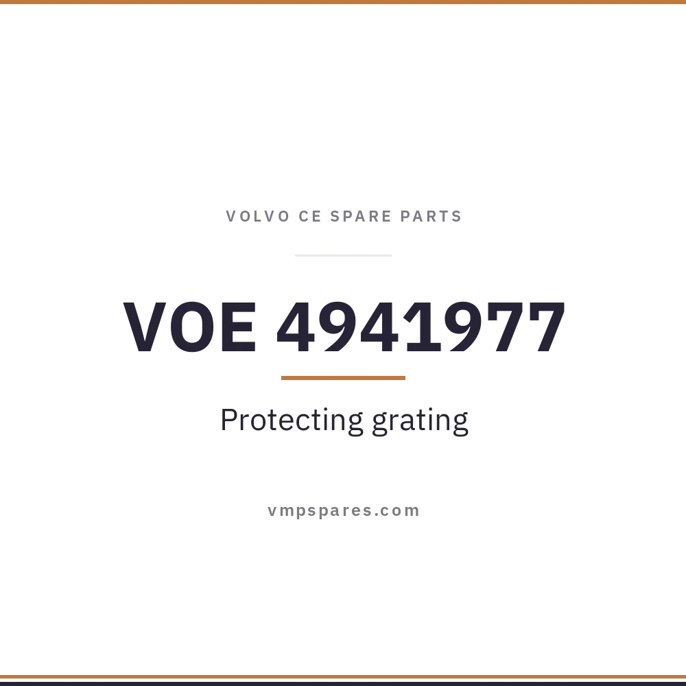 VOE 4941977 – Protecting grating