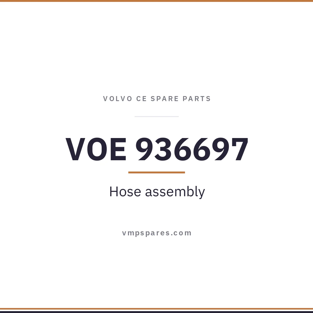 VOE 936697 – Hose assembly