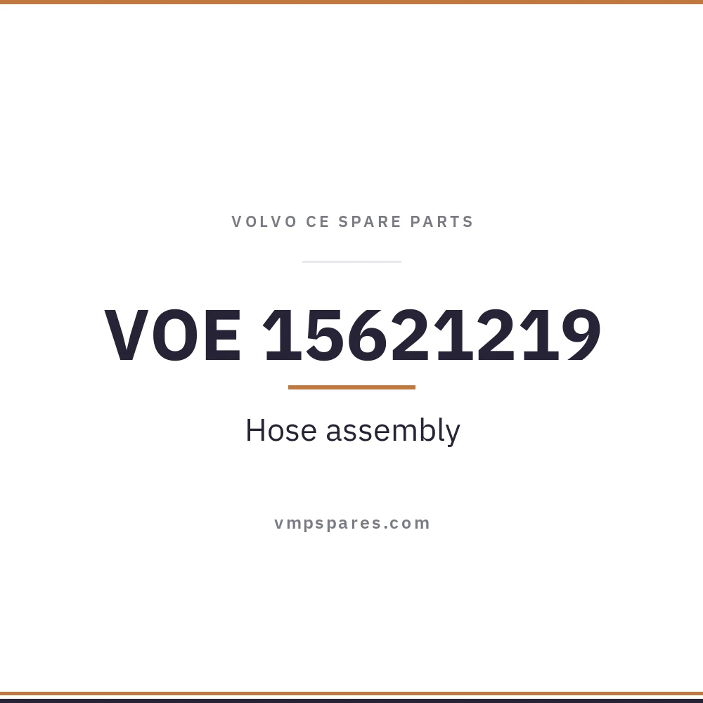 VOE 15621219 – Hose assembly