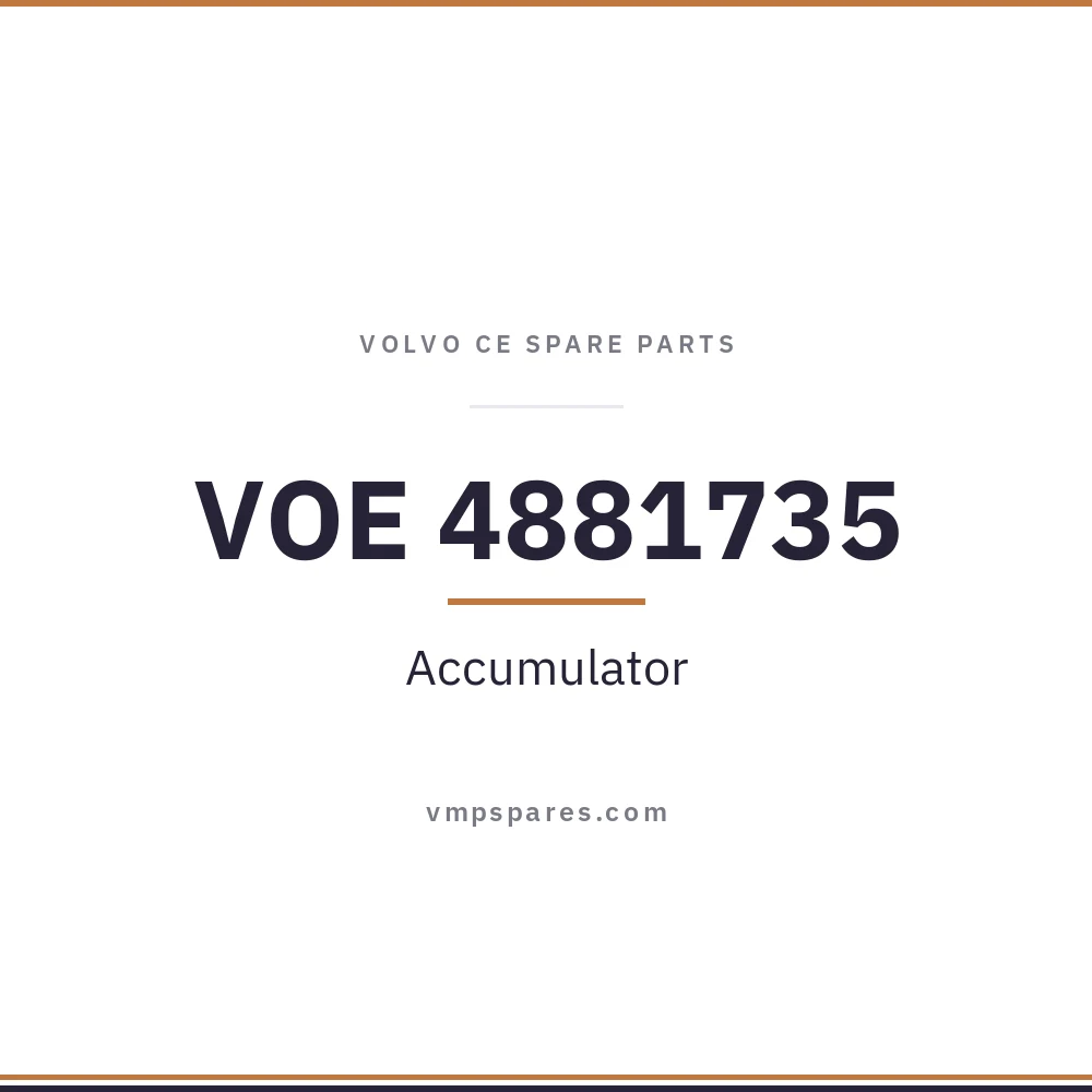 VOE 4881735 – Accumulator