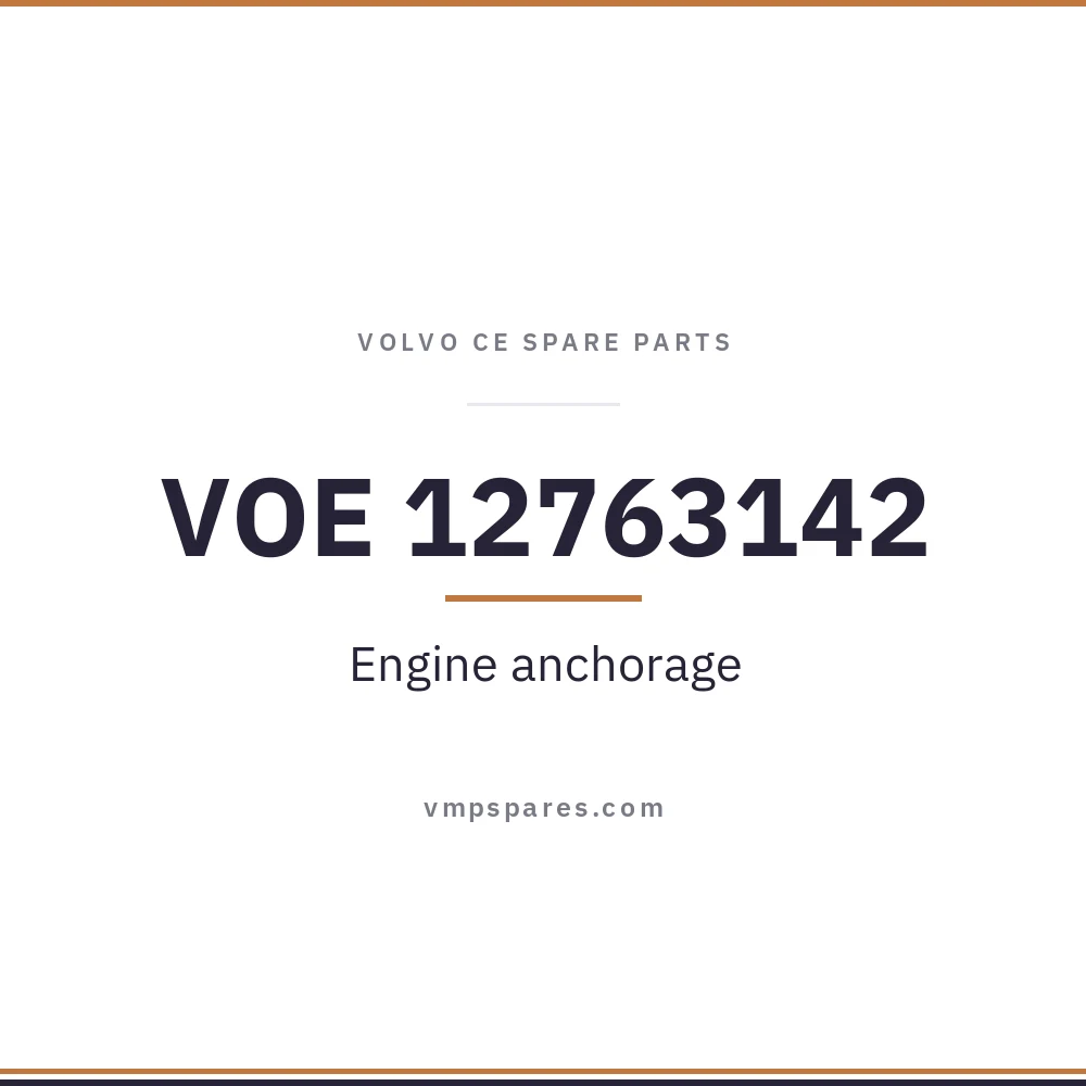VOE 12763142 – Engine anchorage
