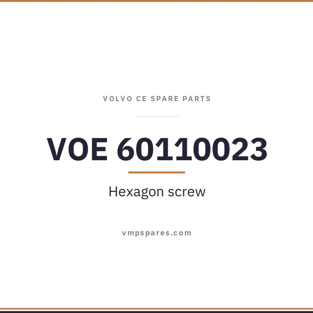 VOE 60110023 – Hexagon screw