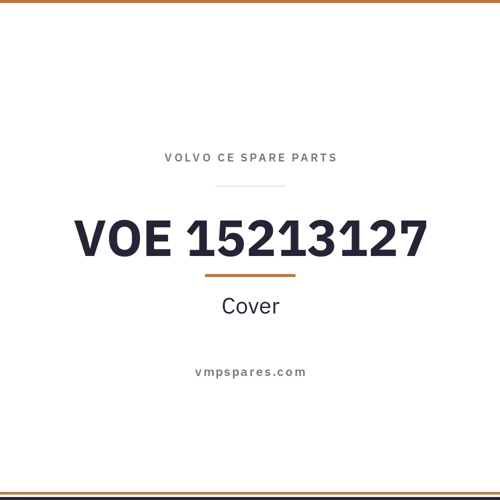 VOE 15213127 – Cover