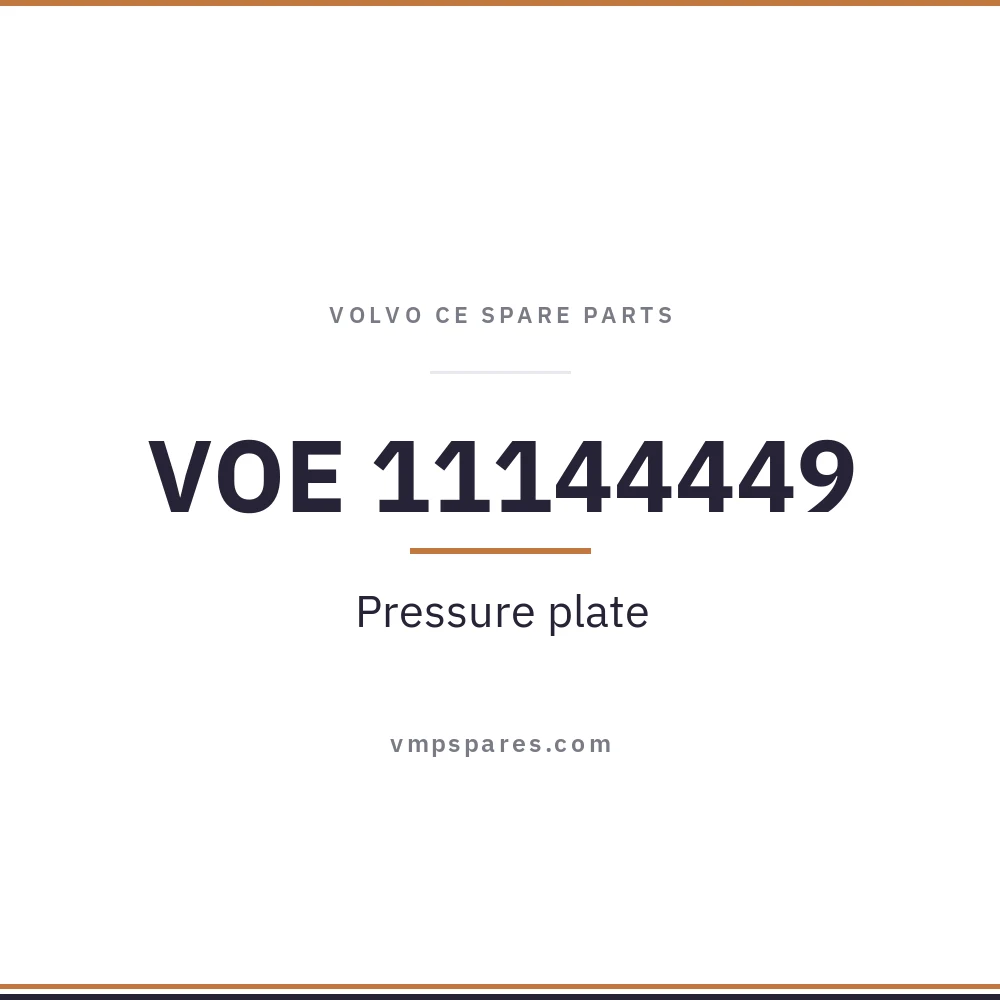 VOE 11144449 – Pressure plate