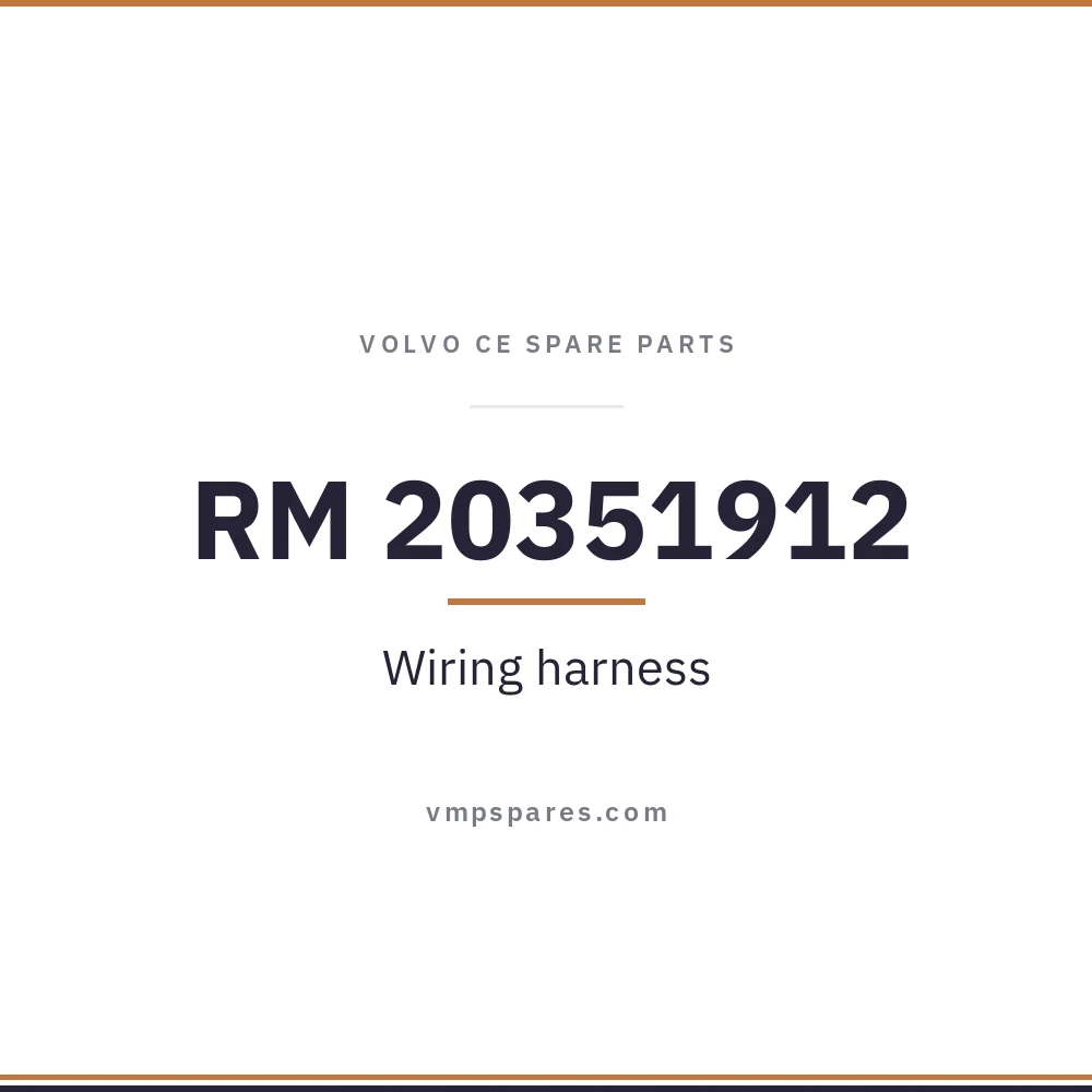 RM 20351912 – Wiring harness