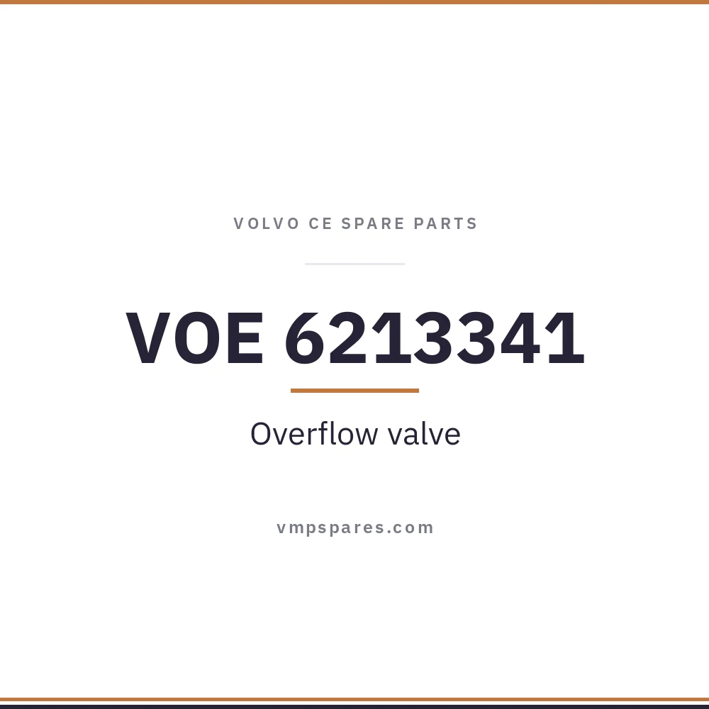 VOE 6213341 – Overflow valve