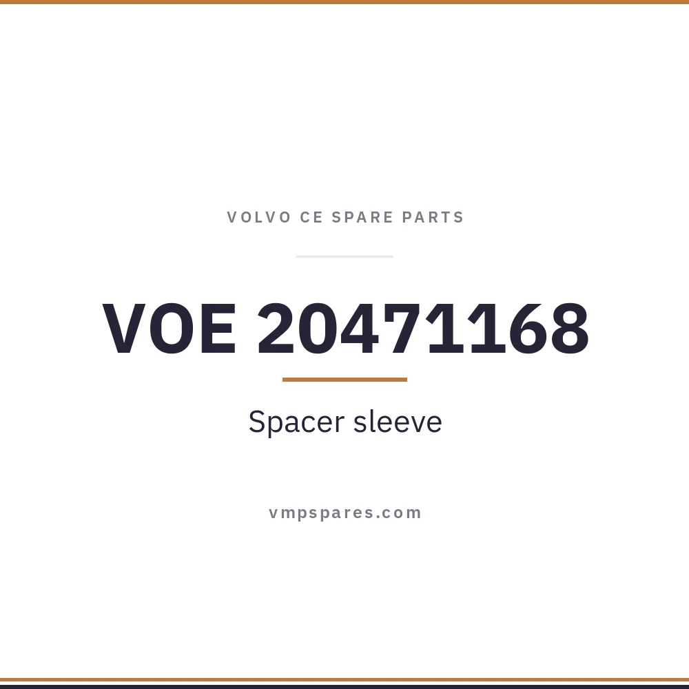 VOE 20471168 – Spacer sleeve