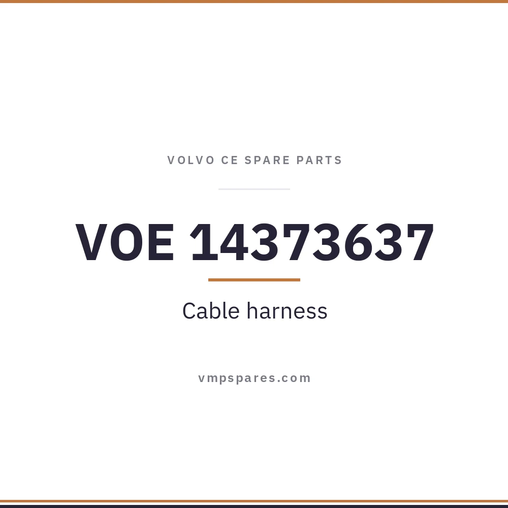 VOE 14373637 – Cable harness
