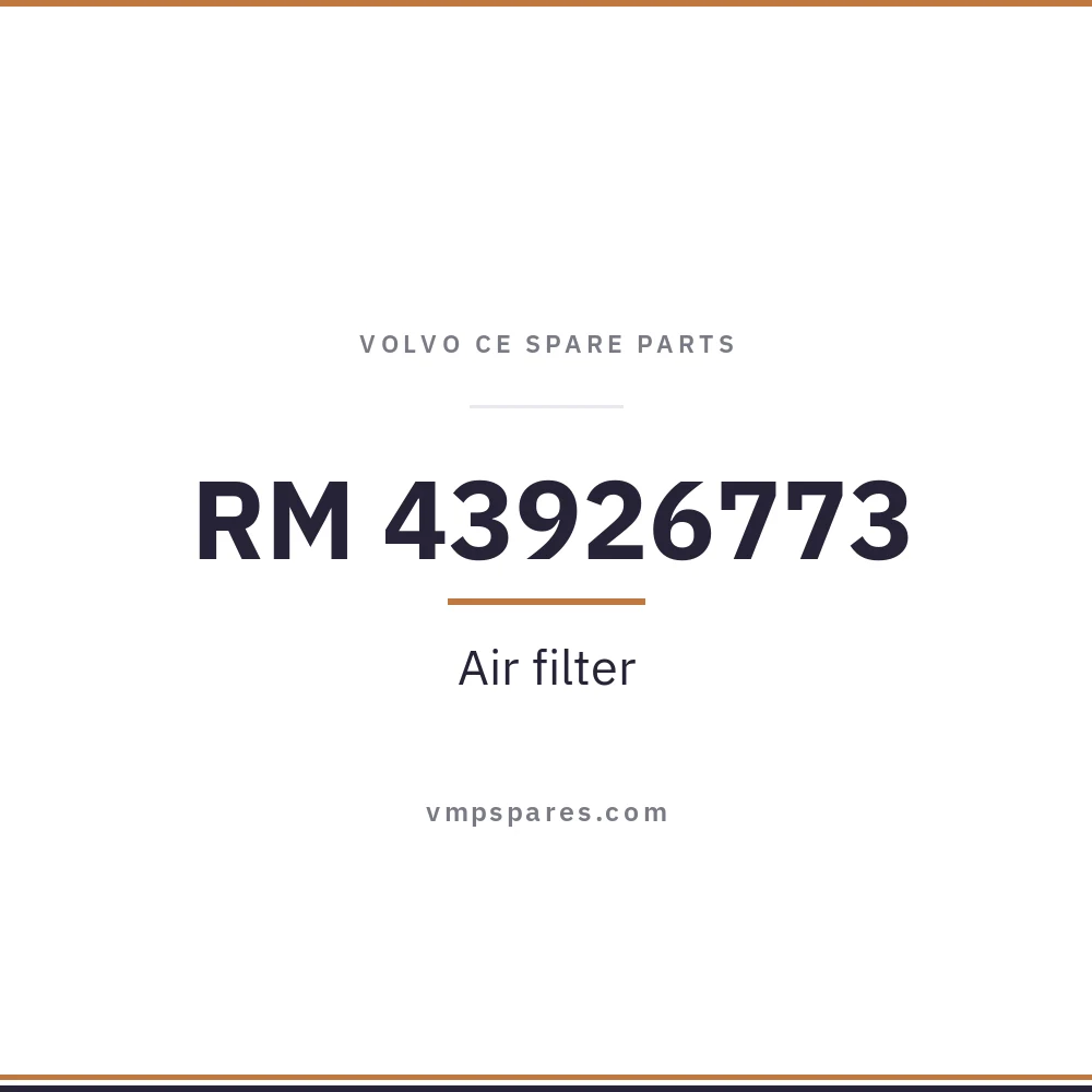RM 43926773 – Air filter