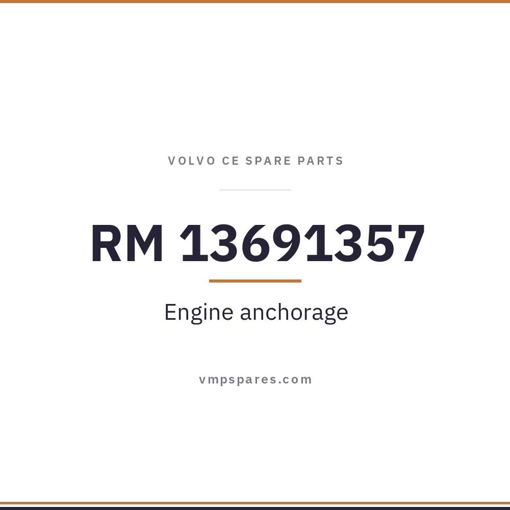 RM 13691357 – Engine anchorage