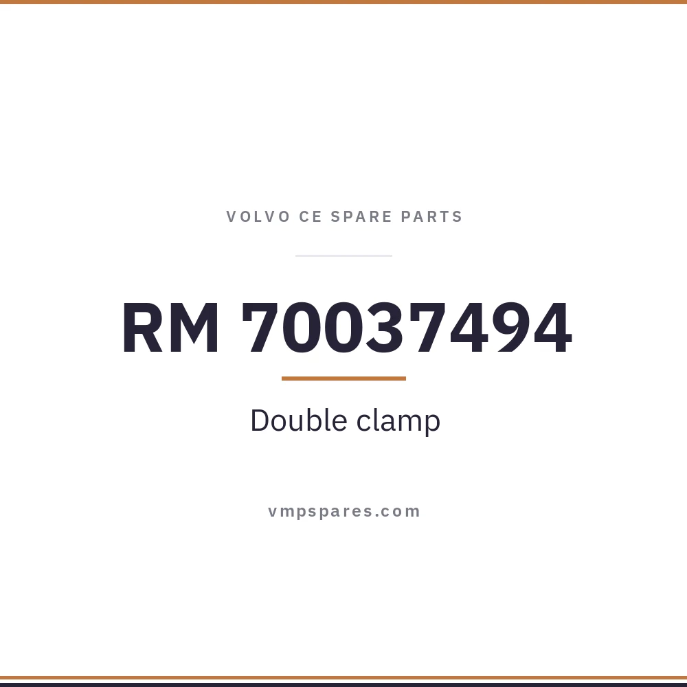 RM 70037494 – Double clamp