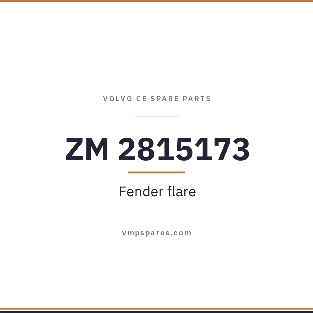 ZM 2815173 – Fender flare