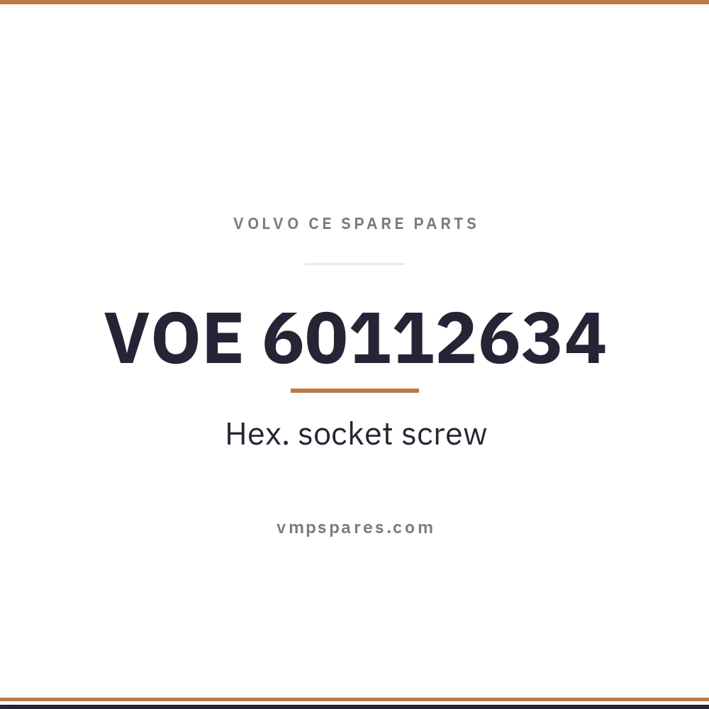 VOE 60112634 – Hex. socket screw