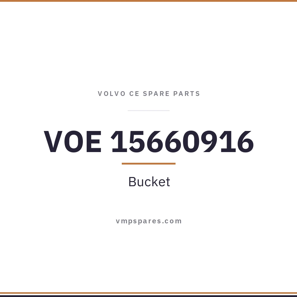 VOE 15660916 – Bucket