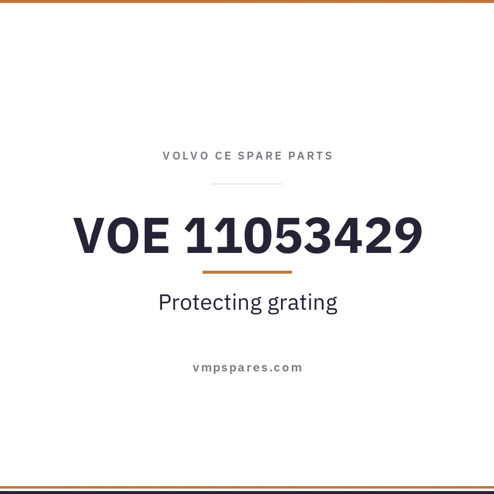 VOE 11053429 – Protecting grating