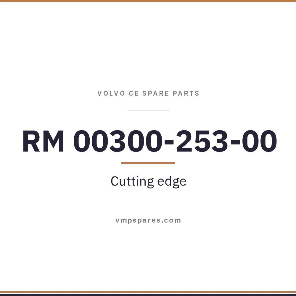 RM 00300-253-00 – Cutting edge
