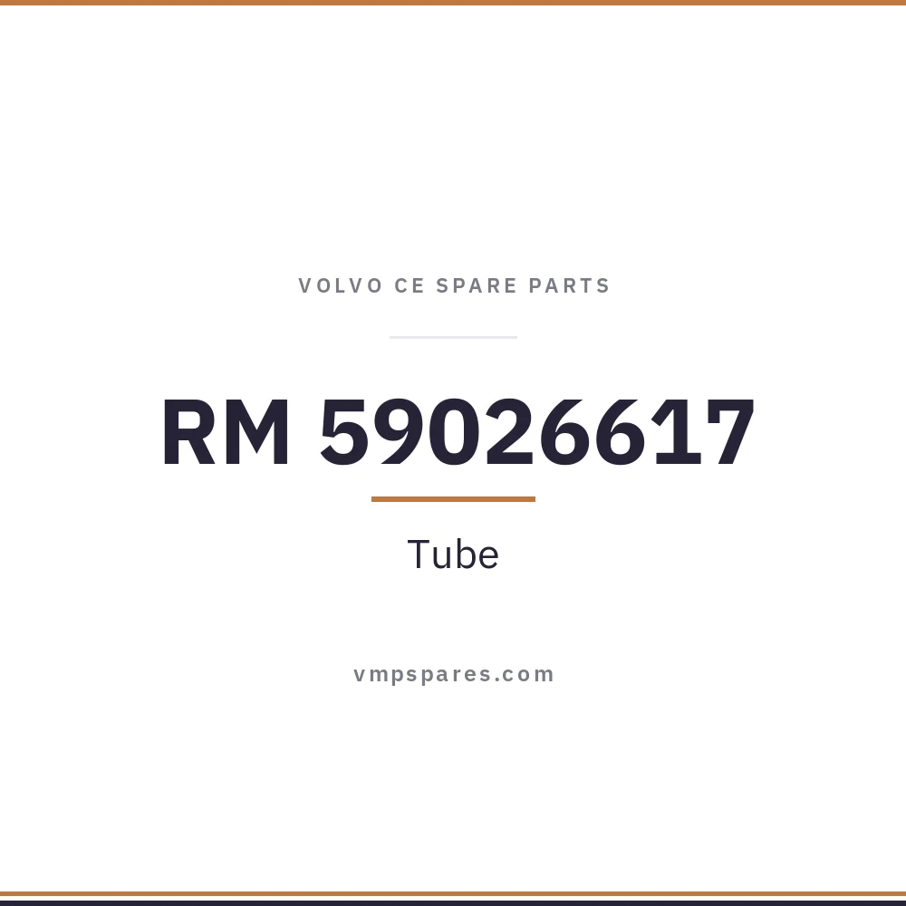 RM 59026617 – Tube