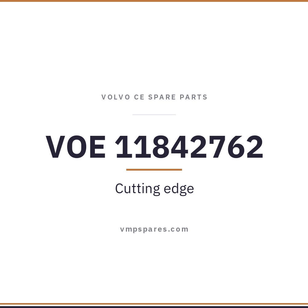 VOE 11842762 – Cutting edge